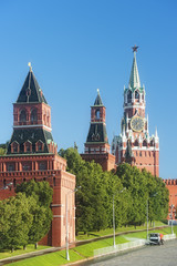 Obraz premium Tower of Moscow Kremlin
