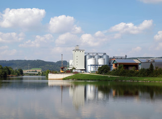 Obraz premium Industriegebiet in Dietfurt