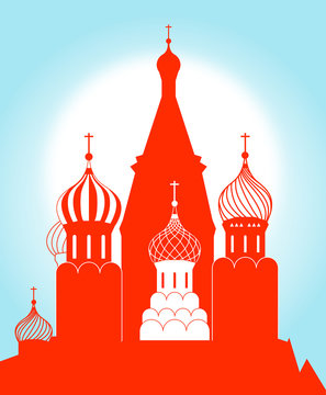 Cath&eacute;drale Saint-Basile - Moscou - Russie