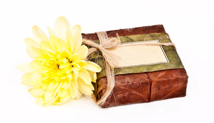 Himaayan soap with yellow flower