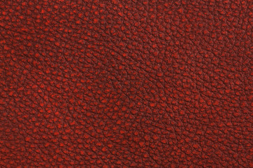 Red leather