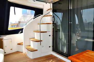 ladder yacht.