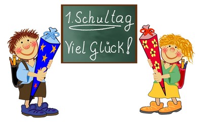 Viel Gl&uuml;ck zur Einschulung