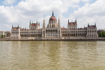 Fototapeta premium Budapest, the building of the Parliament (Hungary)