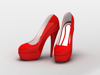 Красные туфли_Red shoes