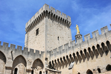 Torre del Palazzo dei Papi ad Avignon