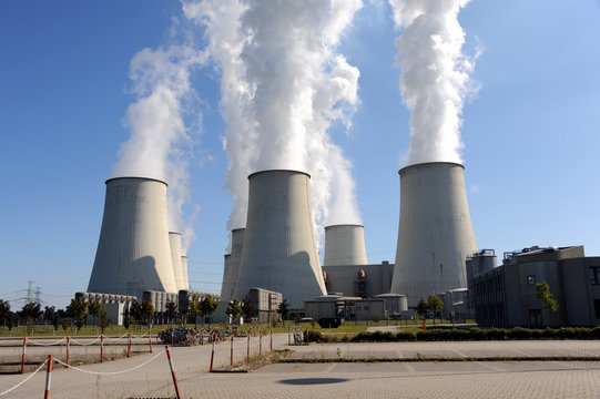 Braunkohlekraftwerk J&auml;nschwalde, Brandenburg, Teichland