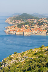 The Old Town of Dubrovnik, sunrise, early morning,  Croatia