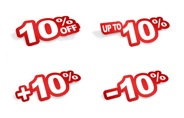 10 percent promotion