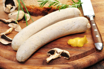 Pilze, Wurst