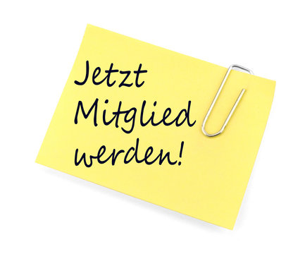 Jetzt Mitglied werden