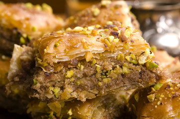 Baklava - traditional middle east sweet desert