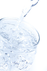Fresh Clear Water in a glass