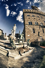 Piazza della Signoria in Florence, Italy