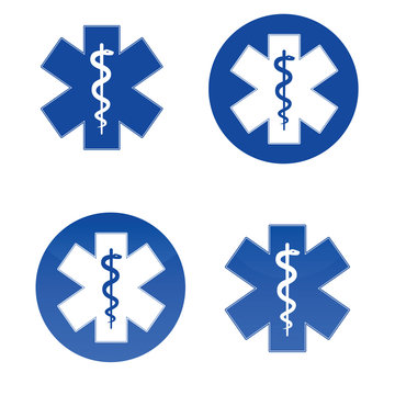 Medical star symbols
