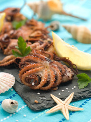 Grilled octopus