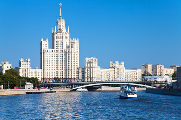 Moscow cityscape in summer day © vvoe
