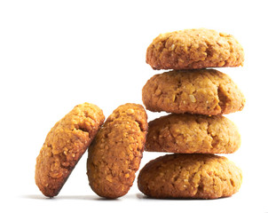 Fototapeta na wymiar oat cookies