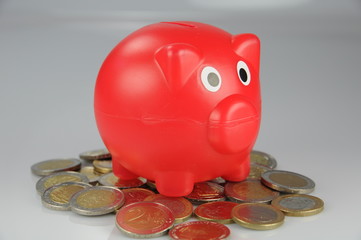 Sparen im Sparschwein