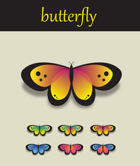 butterfly pack - black
