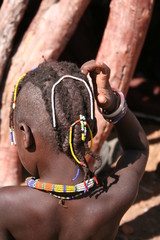 Ovahimba Traditional Jewelery and Hair Accessories