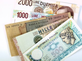 Italian old liras