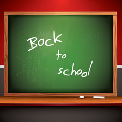Fototapeta premium School blackboard background