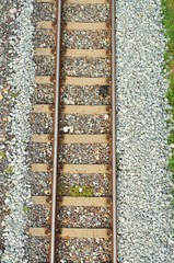 Top view of Railway