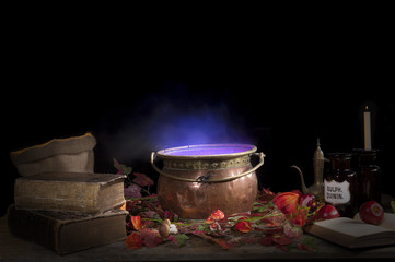 halloween cauldron