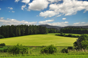 Obraz premium Landscape in Czech Republic