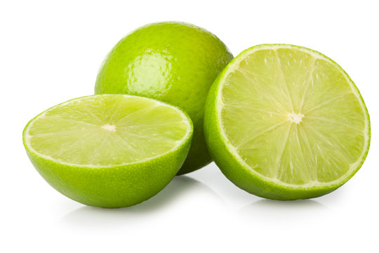halves of lime