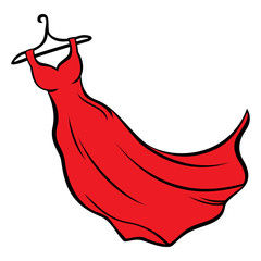 Red dress - 43785825