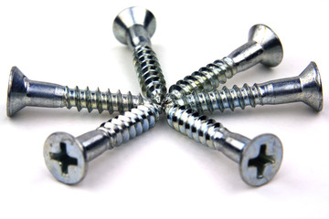 Silver screws