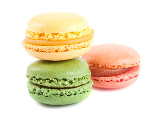 Colorful macaroons