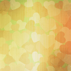 Grunge Heart abstract vintage background and pattern