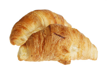 two mini croissants