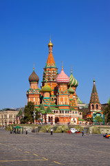 Fototapeta na wymiar Katedra wstawiennictwo t Moskwa, Rosja