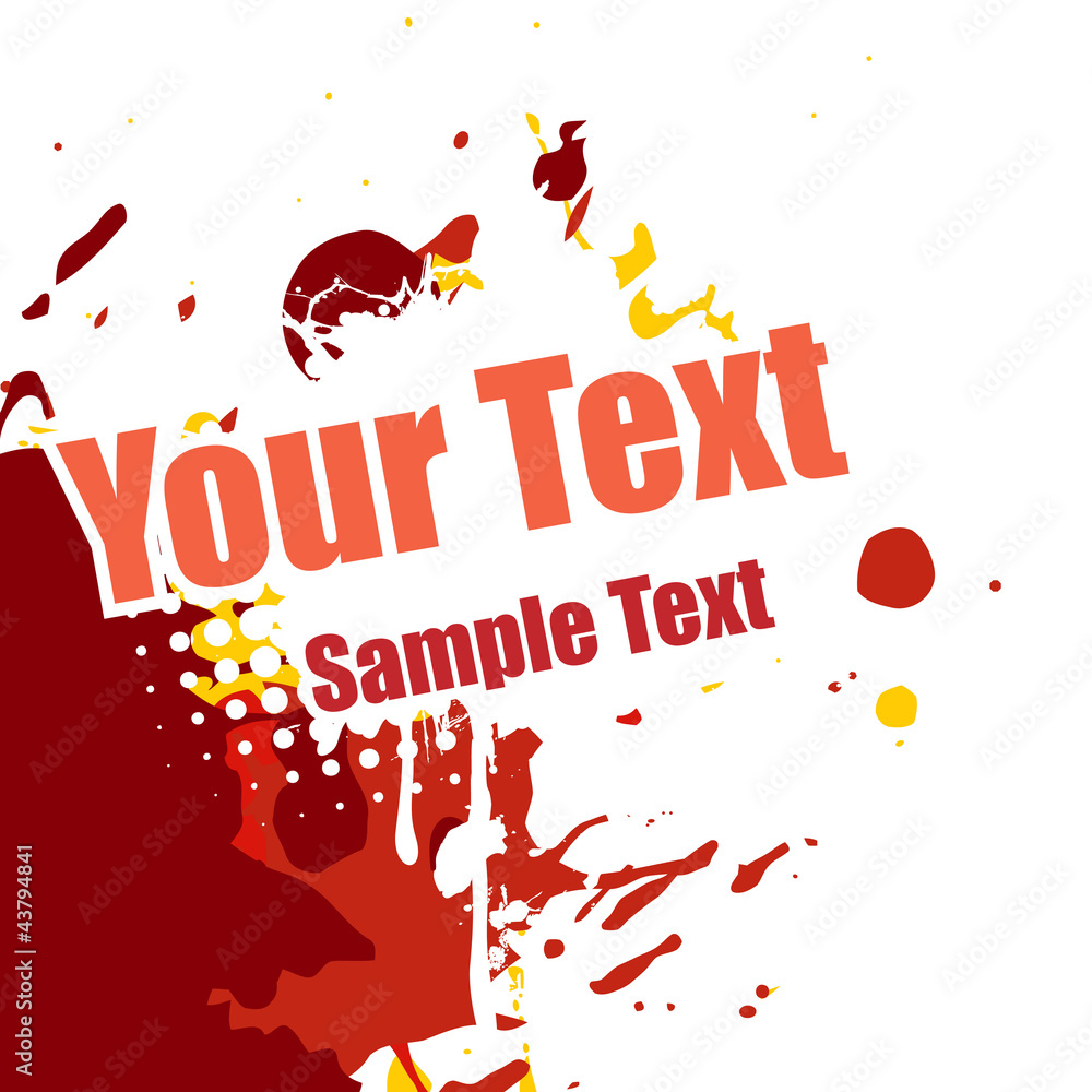 Poster vector abstract background