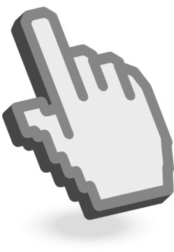 Hand Cursor, curseur main