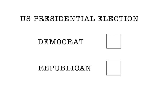 USA Presidential Election Vote