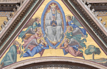Cathedral of Orvieto. Umbria. Italy.