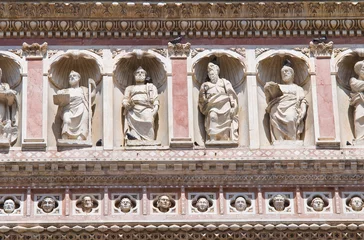 Fotobehang Cathedral of Orvieto. Umbria. Italy. © Mi.Ti.