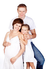 A family waiting for a baby