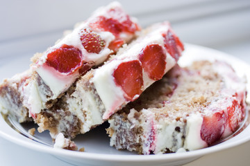 Strawberry cake