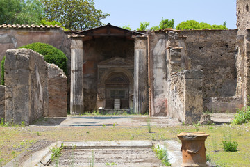 Pompei interior court