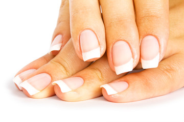 care for sensuality woman nails