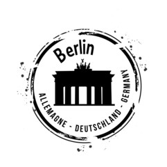 Fototapeta premium timbre Berlin