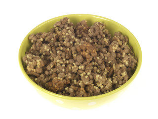 Bowl of Breakfast Cereal with Fruit