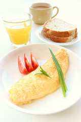 French omelet breakfast