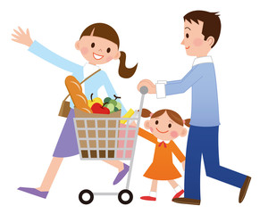 家族でお買い物